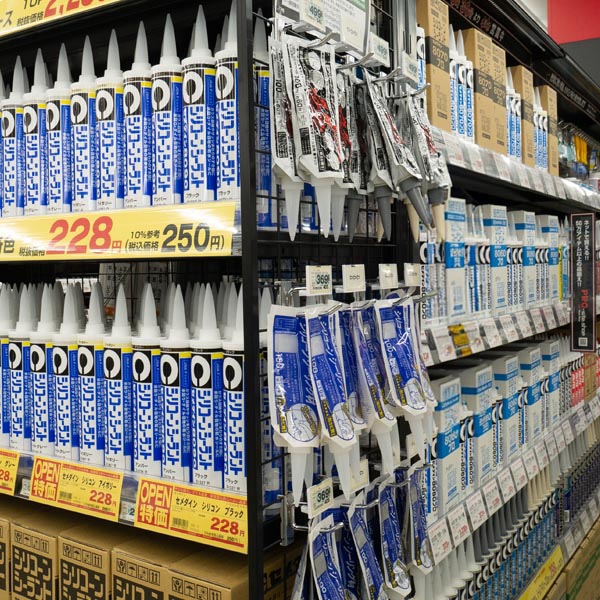 もちろん消耗品は大量在庫