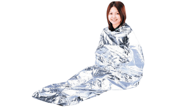 アイリスオーヤマ 非常用アルミ保温シート 寝袋型