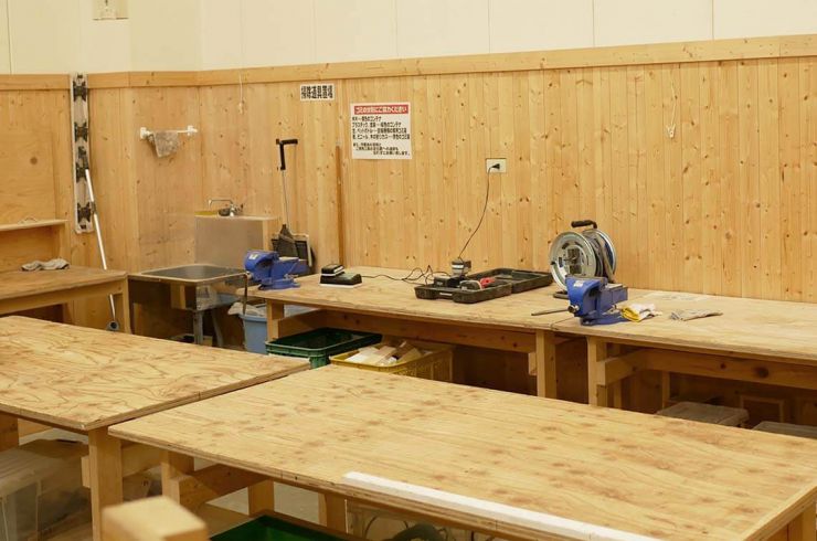 DIY工房作業場